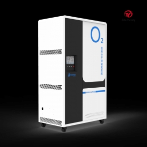 Oxygen generator for medical purposes